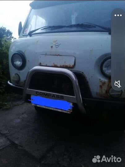 Кенгурятник на УАЗ буханка