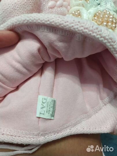 Комплект шапка, шарф