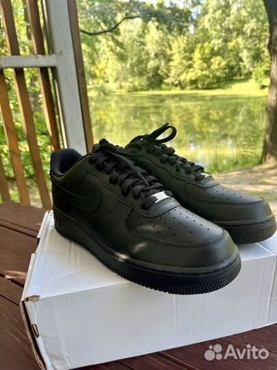 Nike Air Force 1'07 black low Оригинал