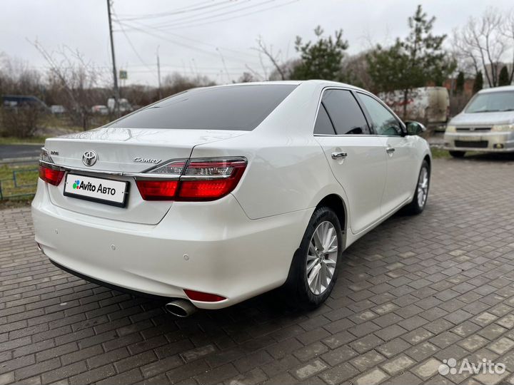 Toyota Camry 2.5 AT, 2015, 217 000 км