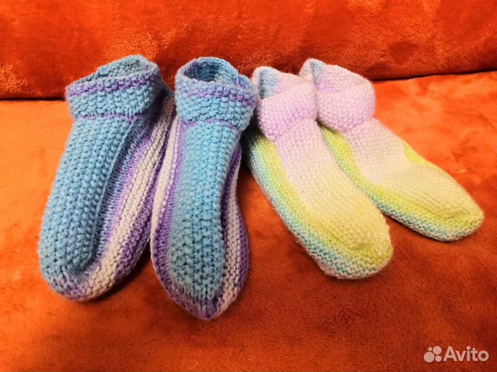 Следки вязаные