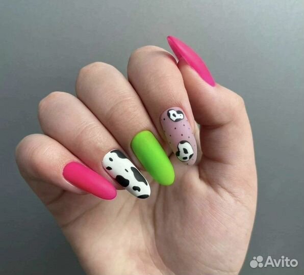 Наращивание ногтей, Коррекция ногтей, педикюр