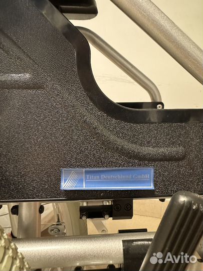 Кресло-коляска инвалидная алюминиевая складная