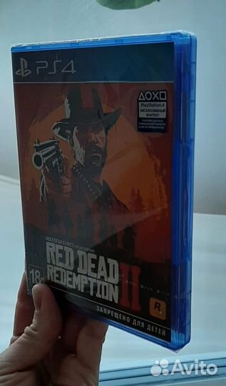 Игра для приставоки ps4 RDR2 новая в пленке
