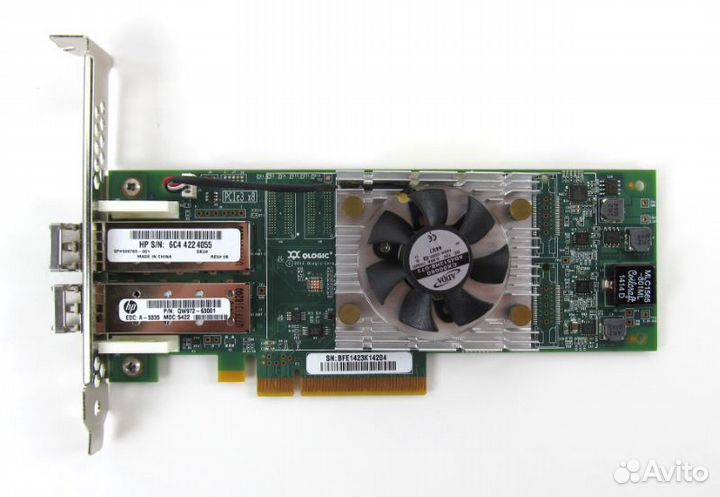 HP StoreFabric SN1000Q 16Gb dual-port FC HBA