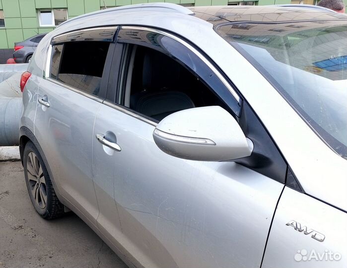 Дефлекторы окон (ветровики) KIA Sportage 2010-16