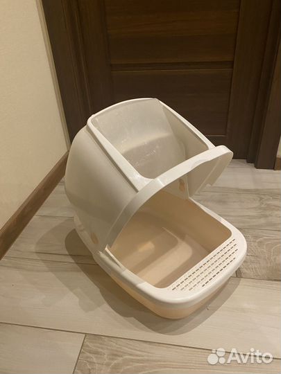Кошачий лоток закрытый