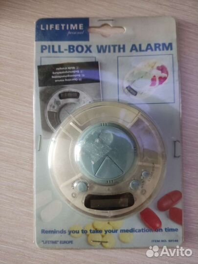 Новая таблетница с таймером