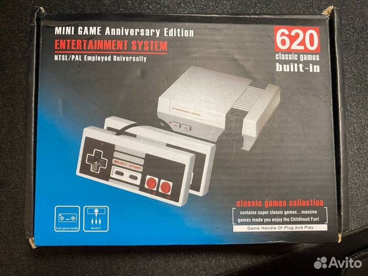 Игровая приставка Dendy Денди Nintendo 620 игр