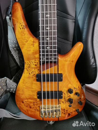 Бас-гитара Ibanez SR805-AM Amber