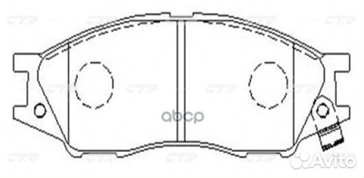 GK0785 колодки дисковые передние Nissan Sunny