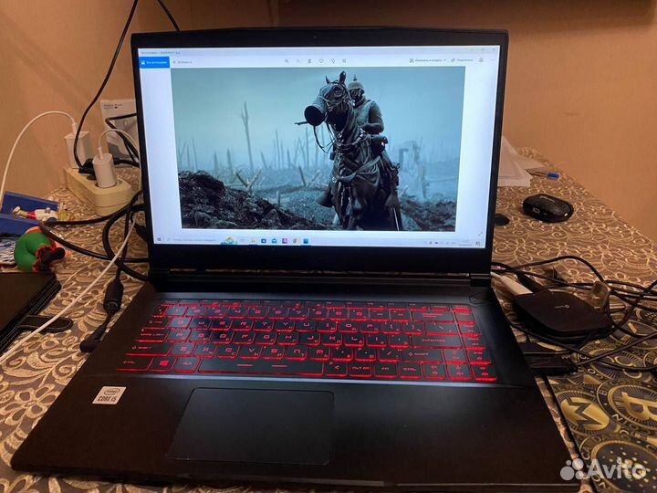 Ноутбук игровой MSI GF65 GeForce RTX 3060 6GB Max