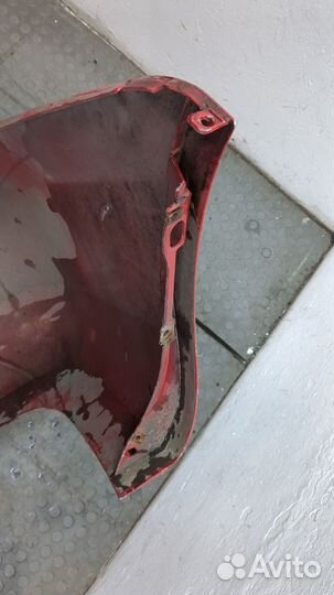 Бампер задний Skoda Fabia, 2013