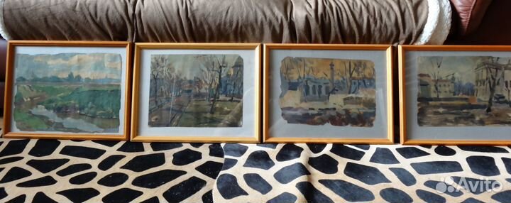 Картины маслом из серии 30-40годов