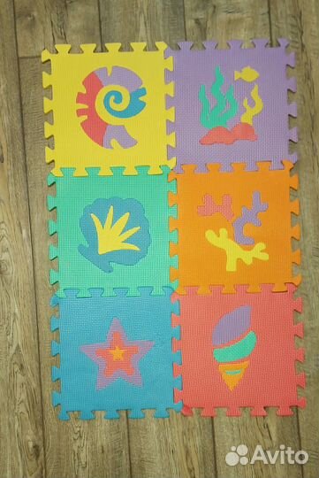 Детский коврик пазл