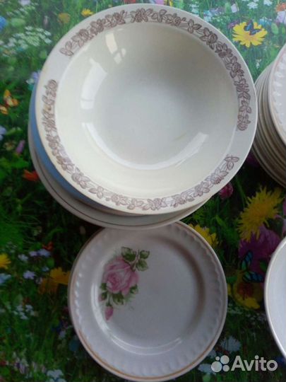 Тарелки для первых и вторых блюд