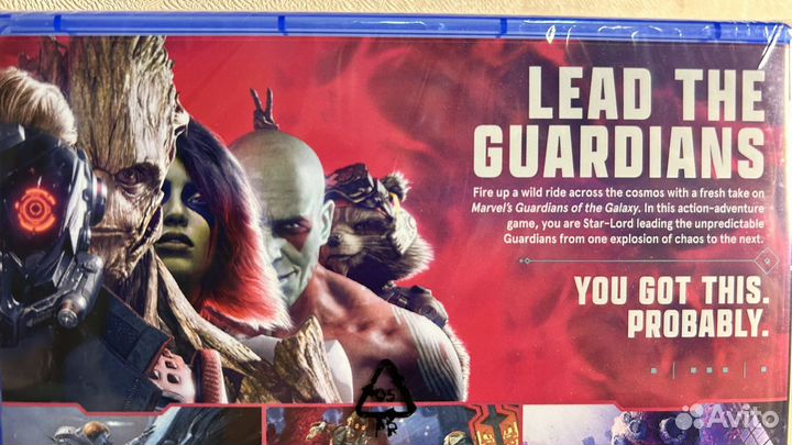 Guardians of the galaxy ps4 Новый диск