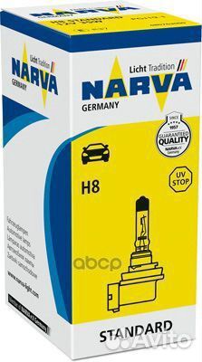 Лампа H8 12V 35W H8 12V 35W C1 48076 3000 Narva