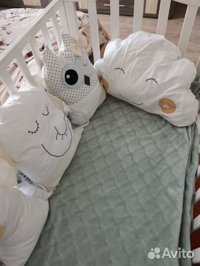 Бортики защитные для кроватки