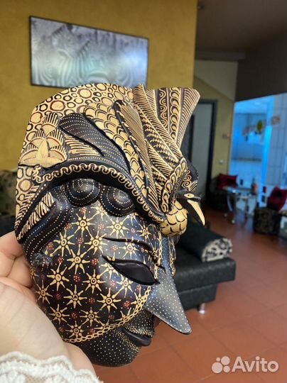 Африканская маска дерево