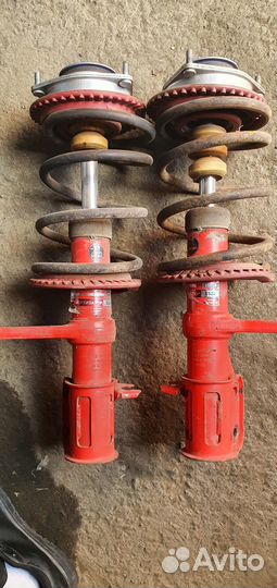 Стойки передней подвески SS20 Racing-комфорт -70мм