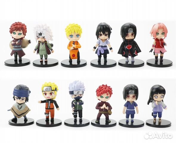 Набор фигурок из аниме Наруто