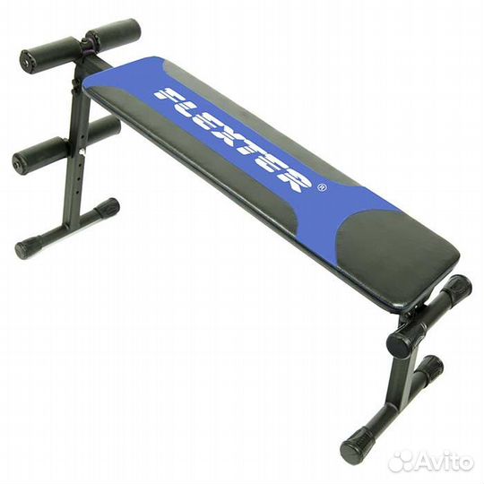Скамья для пресса Вега прямая с ножкой