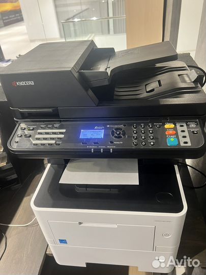 Мфу kyocera ecosys M3145dn + новый картридж