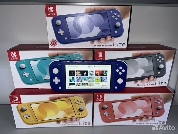 Прошита Nintendo switch lite