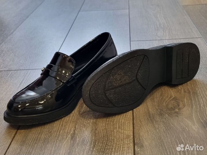 Лоферы женские 39 размер натуральная кожа