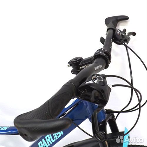 Велосипед на рост 125-155 см, синий