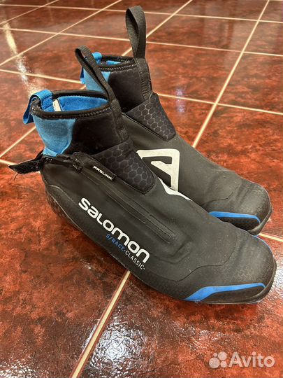 Классические лыжные ботинки Salomon S-race Prolink