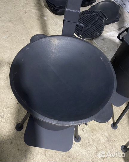 Садж чугунный (35,40,45,50, кованная подставка)