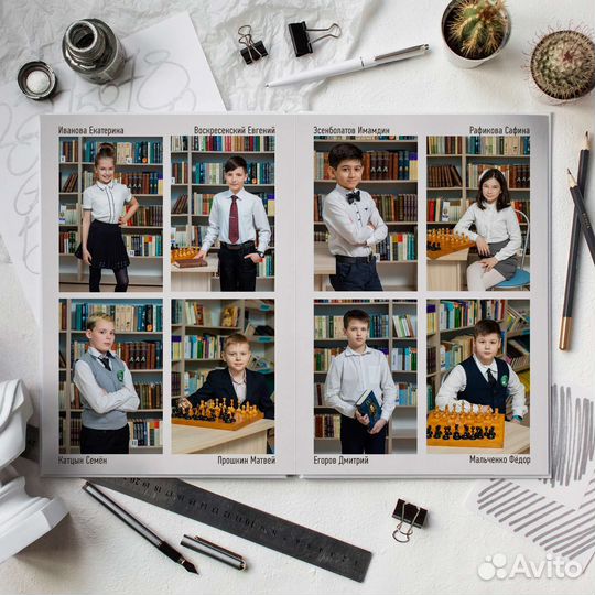 Выпускные альбомы для школ и детских садиков спб