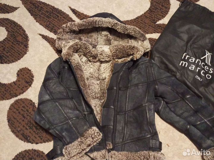 Дубленка детская натуральная овчина