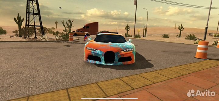 Машина в кар паркинг