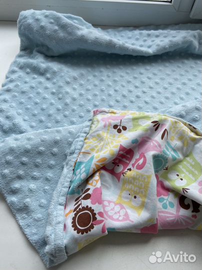 Одеяло плед детский 90*70