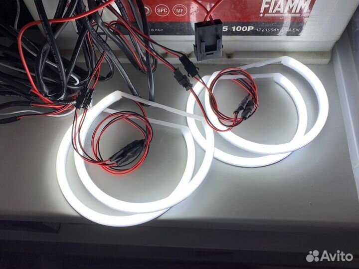 Ангельские глазки Cotton LED BMW E46 (без линз)