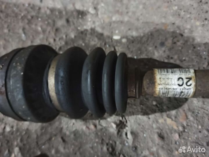 Привод полуось левая Chevrolet Lacetti 1,6 F16D3