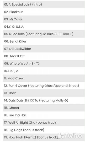 Methodman Redman - Blackout Japan CD