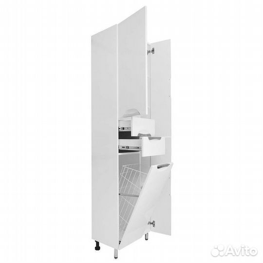 Пенал Loranto Стиль 52 с корзиной для белья, 520х1