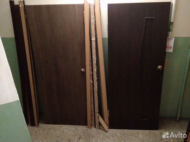 2 двери с наличниками