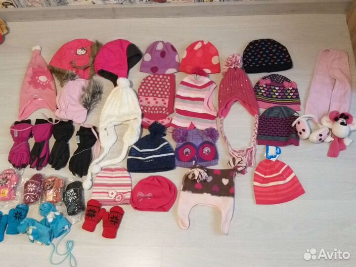 Шапка шлем шапка шарф варежки перчатки