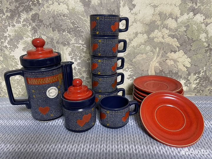 Кофейный керамический сервиз (Югославия)