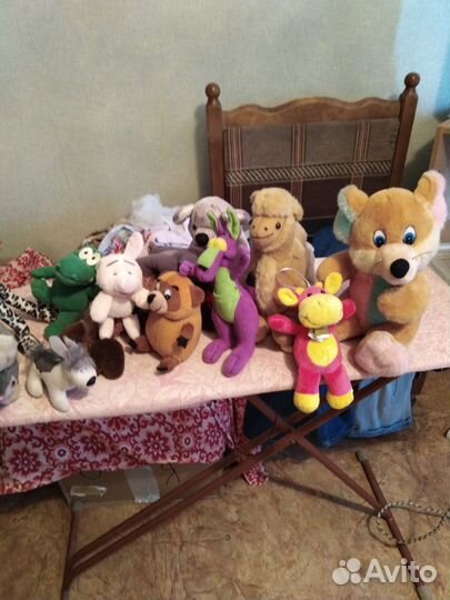 Мягкие игрушки 15шт