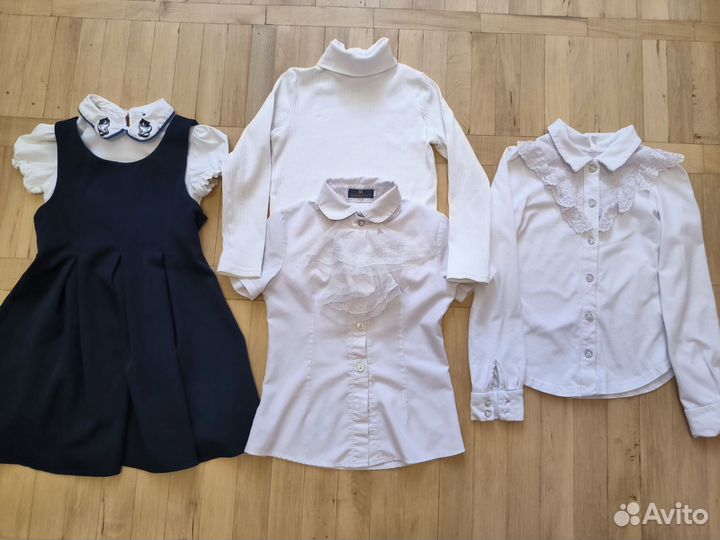 Одежда пакетом для девочки 122 р. школьная форма