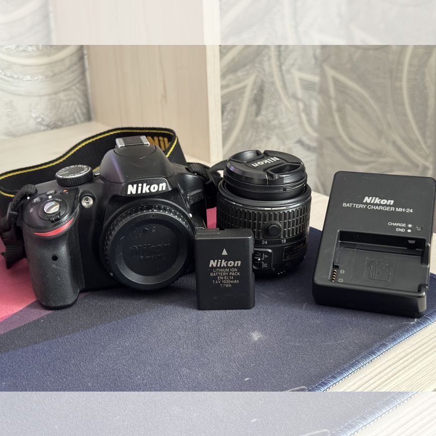 nikon d3200 kit - Купить зеркальный фотоаппарат 📷 в Краснодарском