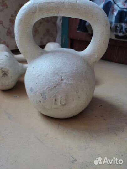 Гиря советская 16 24 32 кг