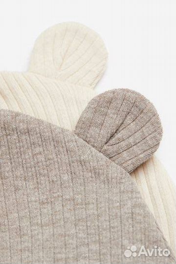 Детская шапочка (набор) малышу H&M 62/68