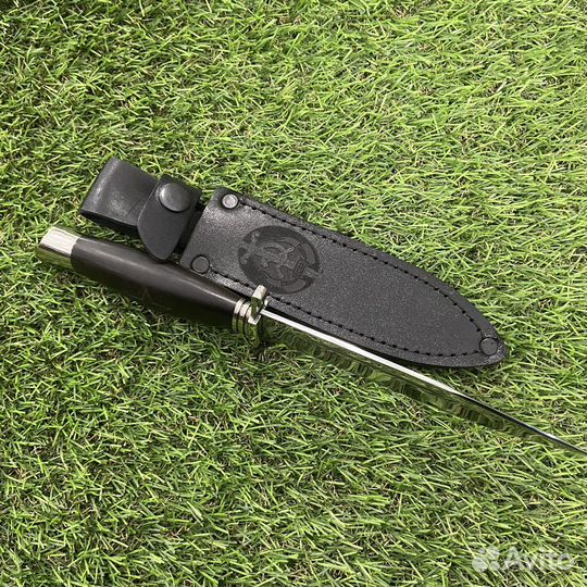 Туристический нож Нквд (нержавеющая сталь,граб)